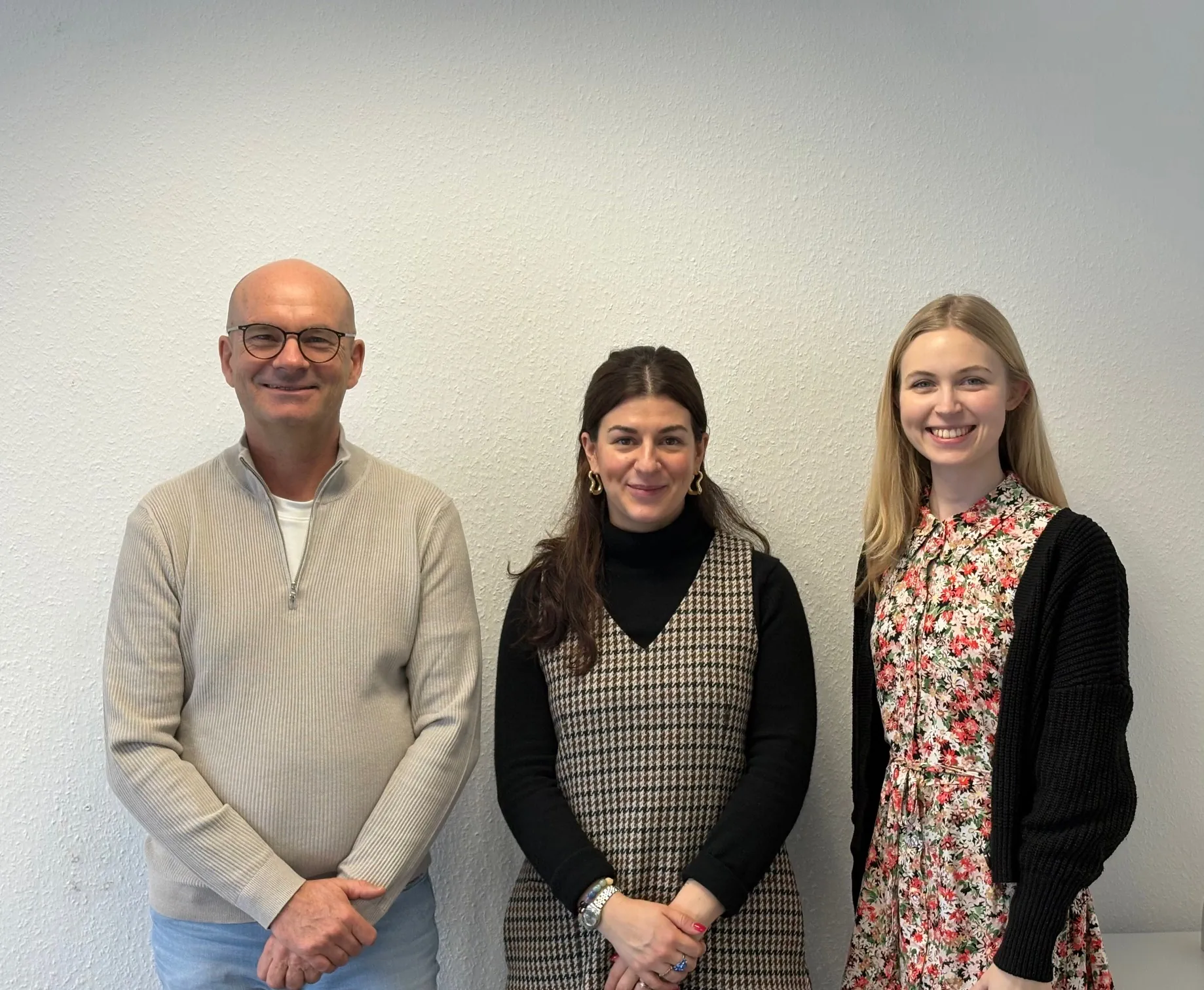 Olaf Kretscher, Eileen O'Sullivan und Alina Karus